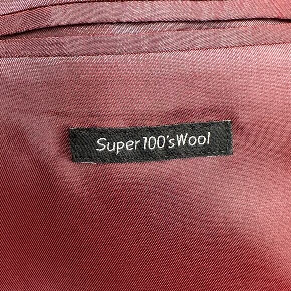 Austin Reed Charcoal Gray Single Breasted Notched Lapel Overcoat Size 44 Regular - Picture 7 of 9